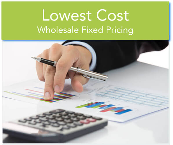 Lowest Cost - Wholesale Fixed Pricing